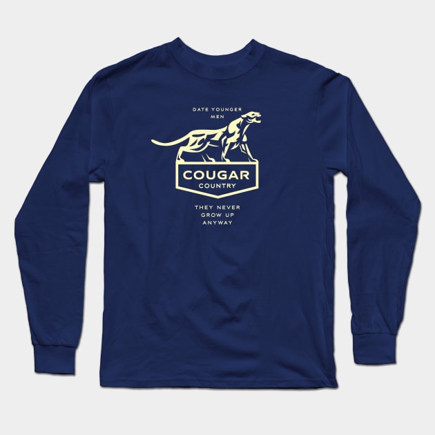 Cougar Power Long Sleeve T-Shirt by spicoli13